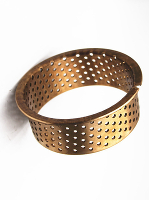কেনা খনির CuSn8 ব্রোঞ্জ সহ নলাকার ছিদ্র 092 Flanged হাতা ঝোপ অনলাইনে উৎপাদন