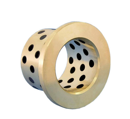 ভালো দাম C86300 স্লাইড ভারবহন ব্রোঞ্জ এবং flanged বুশিং সলিড লুব্রিক্যান্ট এম্বেড করা অনলাইন